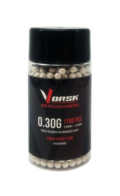 VORSK 6mm BB 0.30G 1100rd Bottle